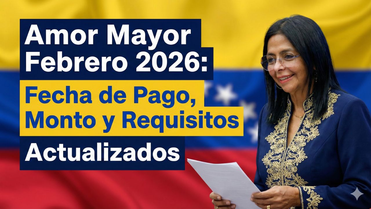 Amor Mayor Febrero 2026: Fecha de Pago, Monto y Requisitos Actualizados
