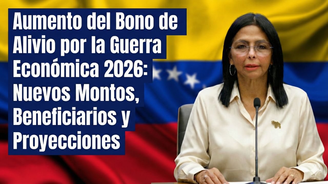 Aumento del Bono de Alivio por la Guerra Económica 2026: Nuevos Montos, Beneficiarios y Proyecciones