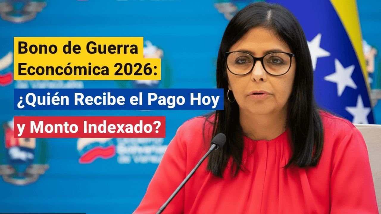 Bono de Guerra Económica 2026: ¿Quién Recibe el Pago Hoy y Monto Indexado?