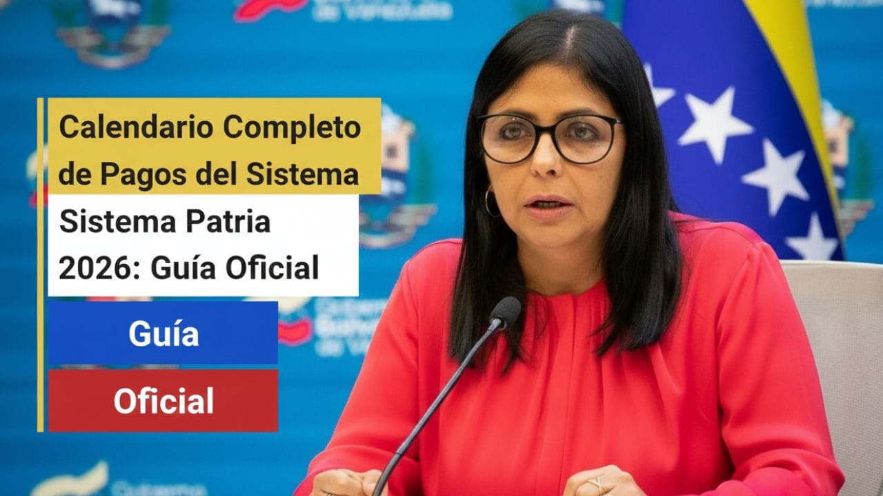 Calendario Completo de Pagos del Sistema Patria 2026: Guía Oficial