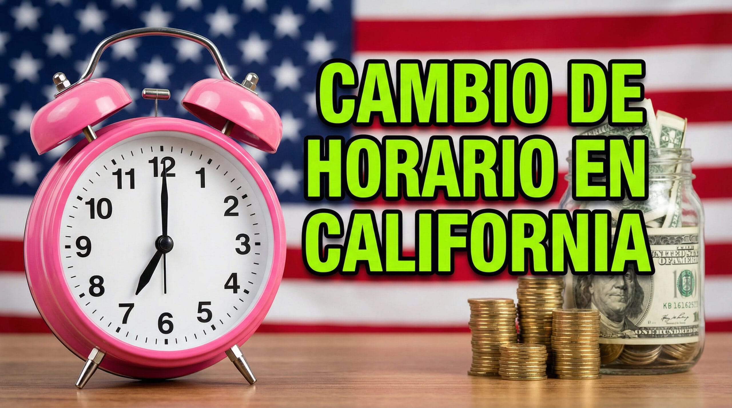Cambio de horario en California 2026