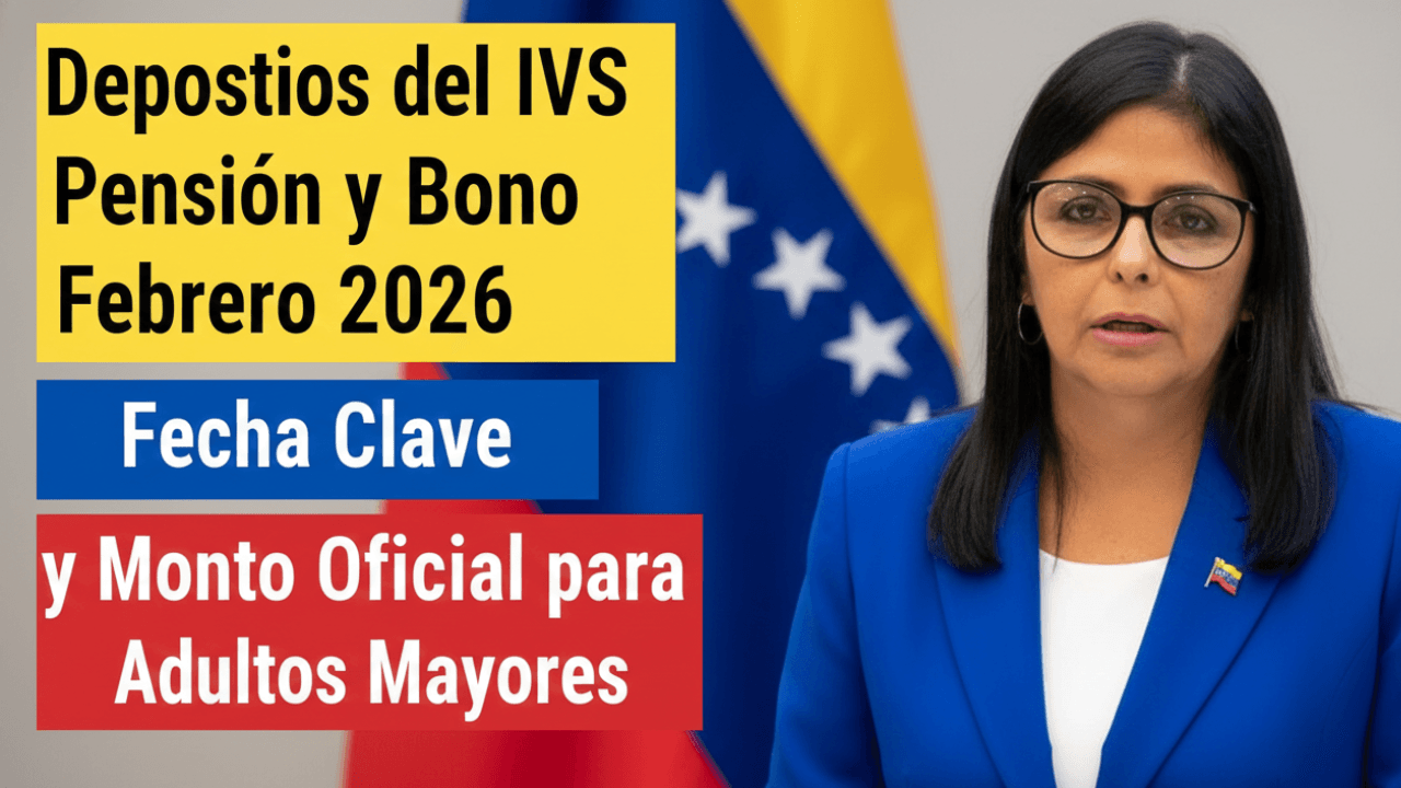 Depósitos del IVSS Pensión y Bono Febrero 2026: Fecha Clave y Monto Oficial para Adultos Mayores