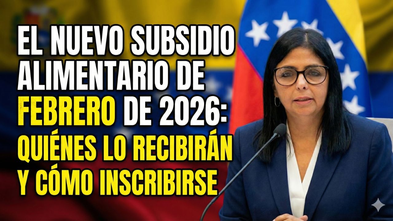 El Nuevo Subsidio Alimentario de Febrero de 2026: Quiénes lo Recibirán y Cómo Inscribirse