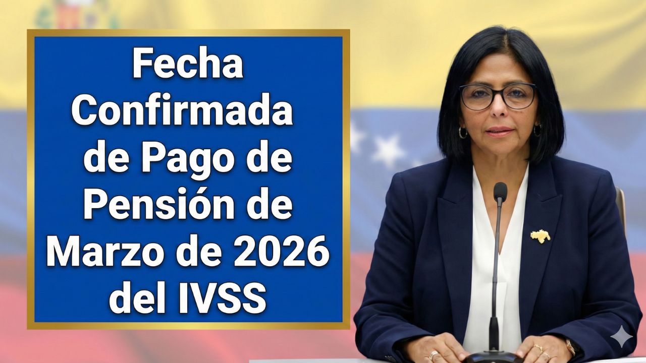 Fecha Confirmada de Pago de Pensión de Marzo de 2026 del IVSS