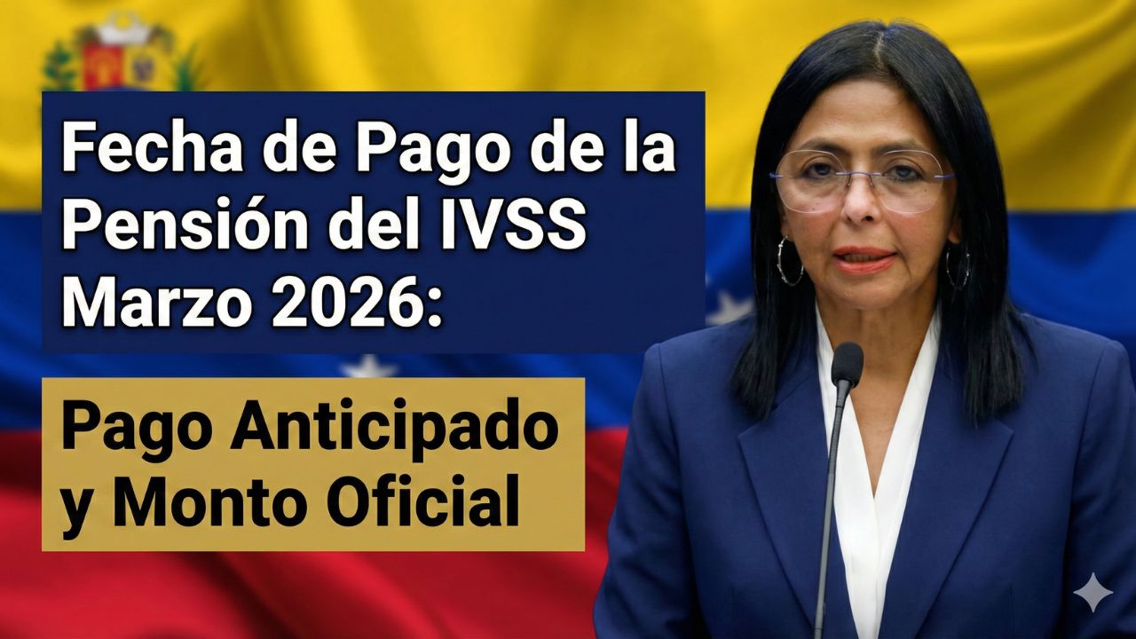 Fecha de Pago de la Pensión del IVSS Marzo 2026: Pago Anticipado y Monto Oficial