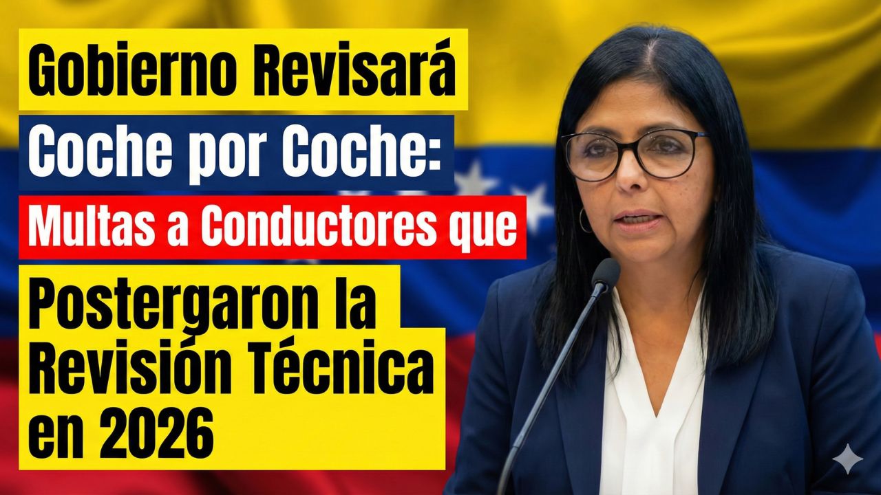 Gobierno Revisará Coche por Coche: Multas a Conductores que Postergaron la Revisión Técnica en 2026