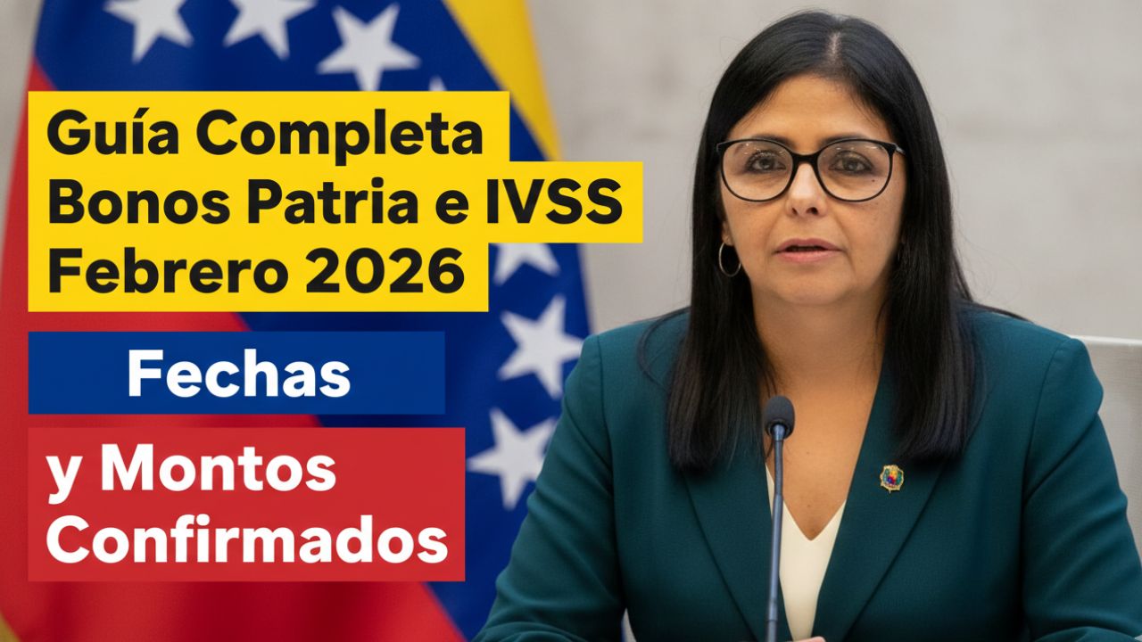 Guía Completa Bonos Patria e IVSS Febrero 2026: Fechas y Montos Confirmados