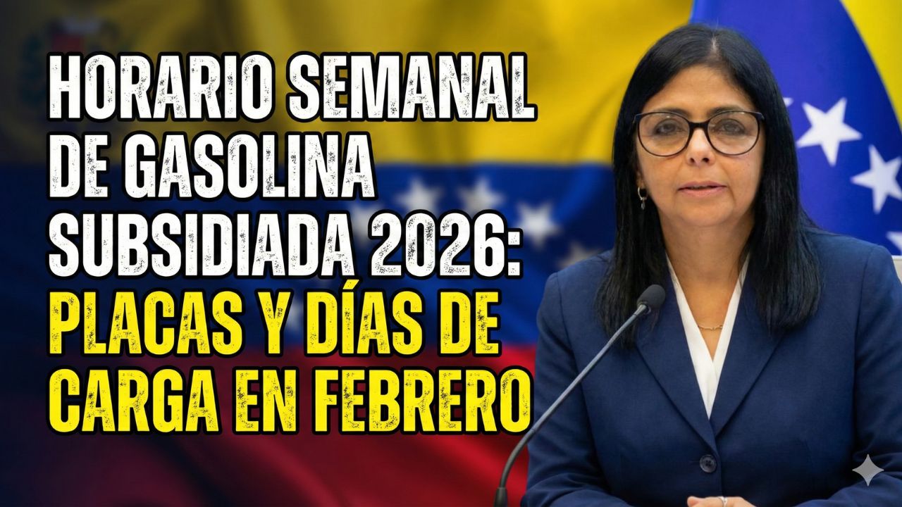 Horario Semanal de Gasolina Subsidiada 2026: Placas y Días de Carga en Febrero