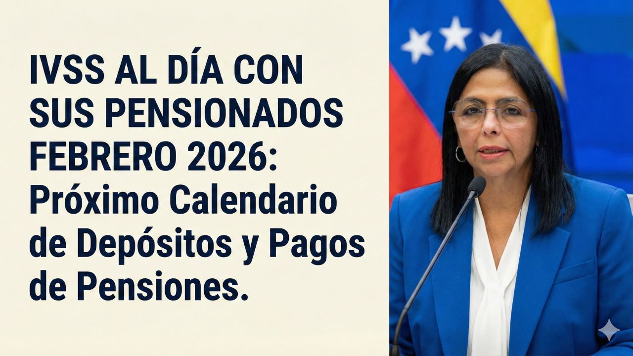 IVSS AL DÍA CON SUS PENSIONADOS FEBRERO 2026: Próximo Calendario de Depósitos y Pagos de Pensiones