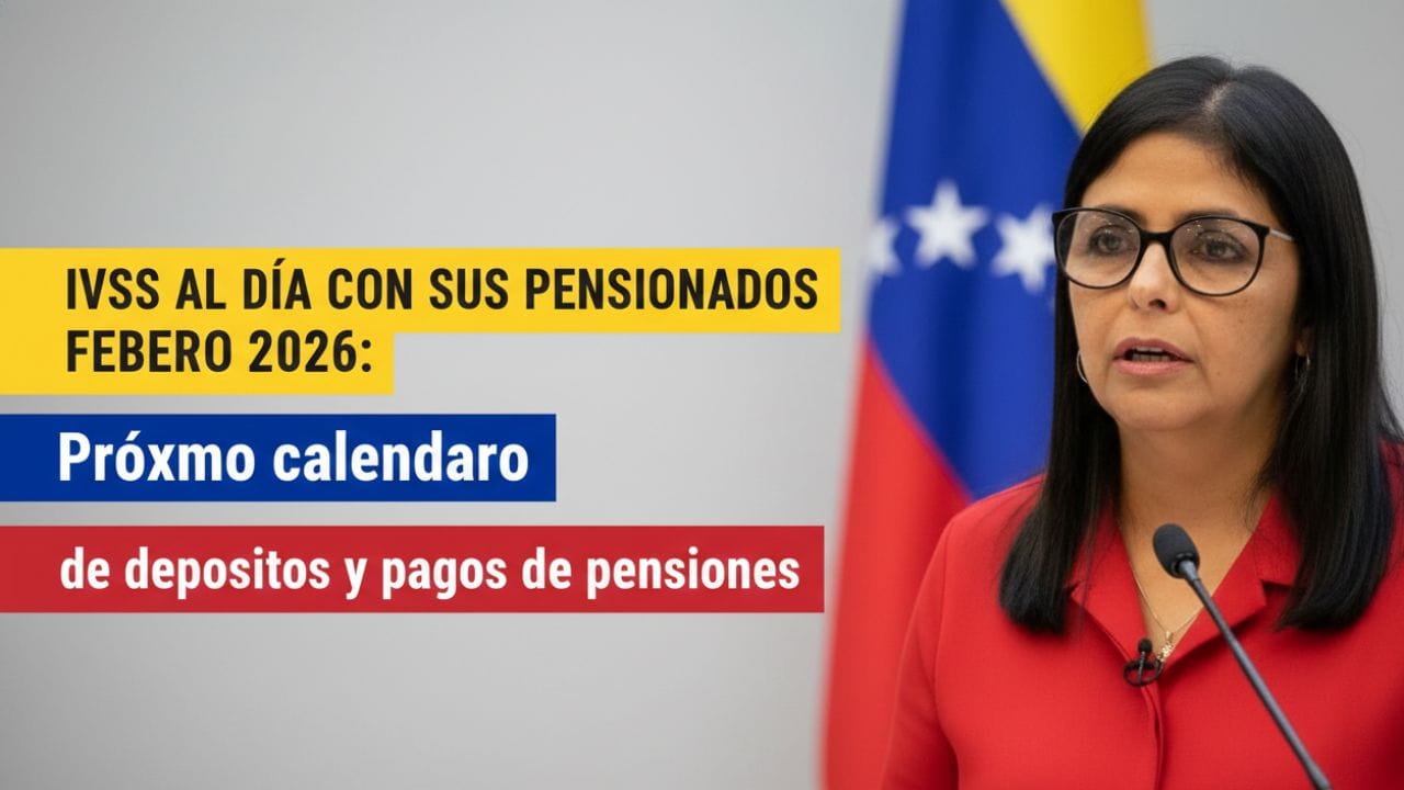 IVSS AL DÍA CON SUS PENSIONADOS FEBRERO 2026: Próximo calendario de depósitos y pagos de pensiones