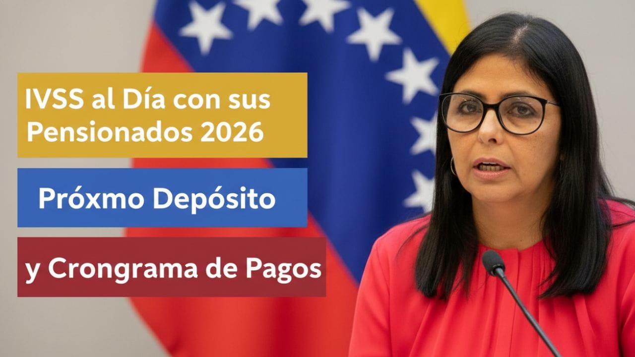 IVSS al DÃa con sus Pensionados 2026: Próximo Depósito y Cronograma de Pagos