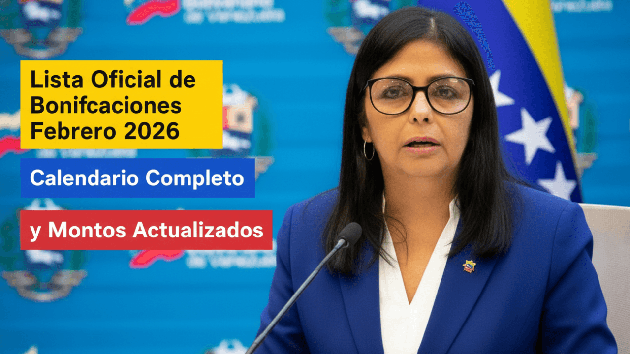 Lista Oficial de Bonificaciones Febrero 2026: Calendario Completo y Montos Actualizados