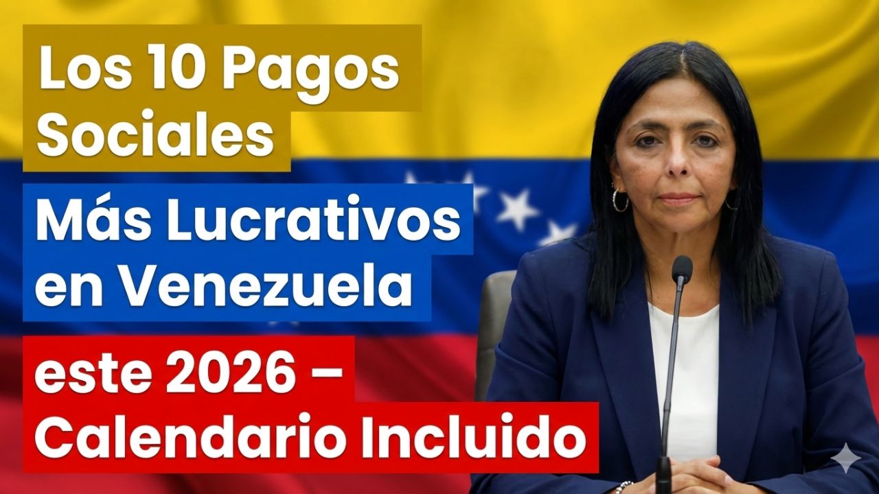 Los 10 Pagos Sociales Más Lucrativos en Venezuela este 2026 – Calendario Incluido