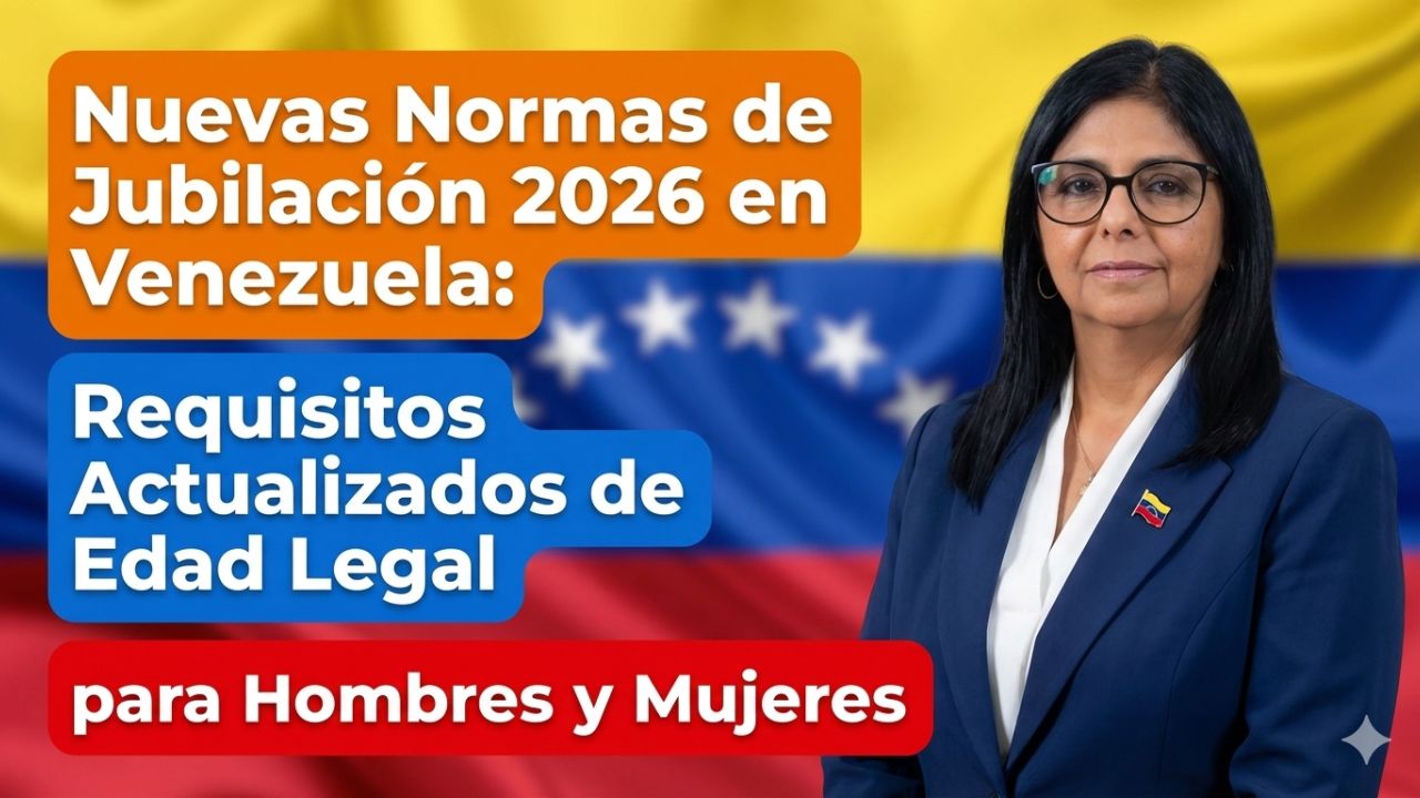 Nuevas Normas de Jubilación 2026 en Venezuela: Requisitos Actualizados de Edad Legal para Hombres y Mujeres