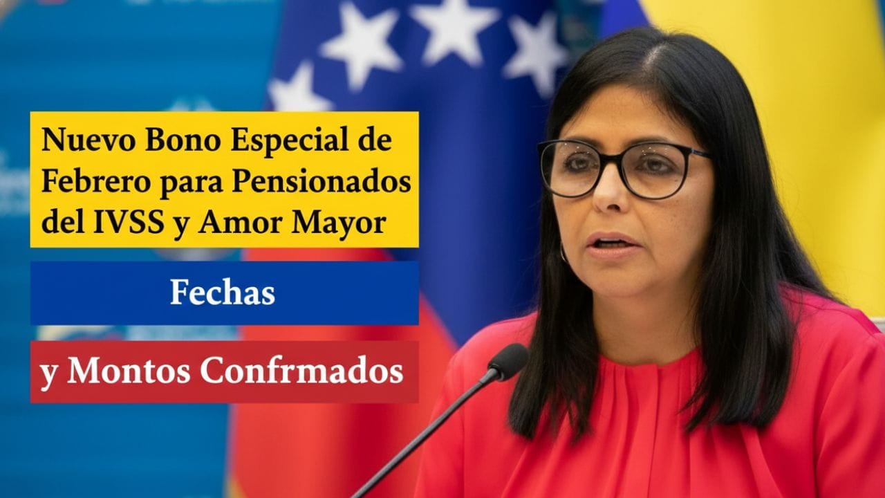 Nuevo Bono Especial de Febrero para Pensionados del IVSS y Amor Mayor: Fechas y Montos Confirmados