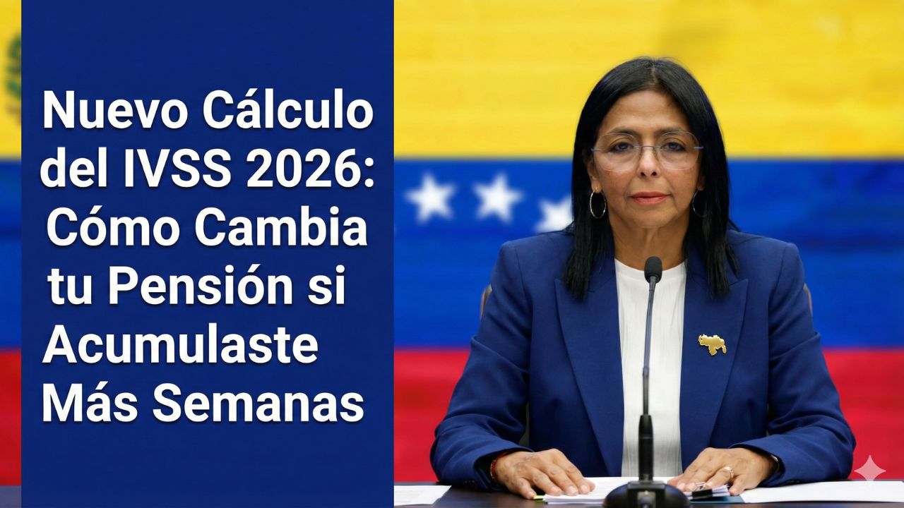 Nuevo Cálculo del IVSS 2026: Cómo Cambia tu Pensión si Acumulaste Más Semanas