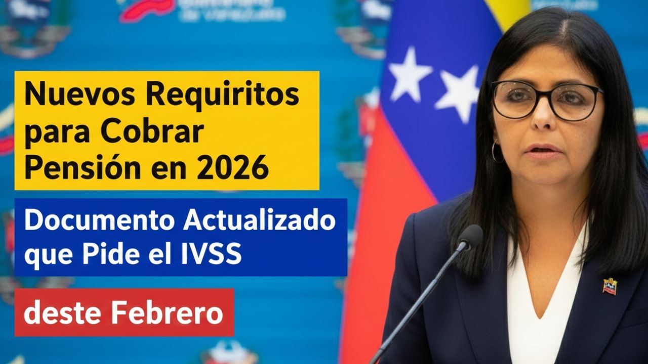 Nuevos Requisitos para Cobrar Pensión en 2026: Documento Actualizado que Pide el IVSS desde Febrero