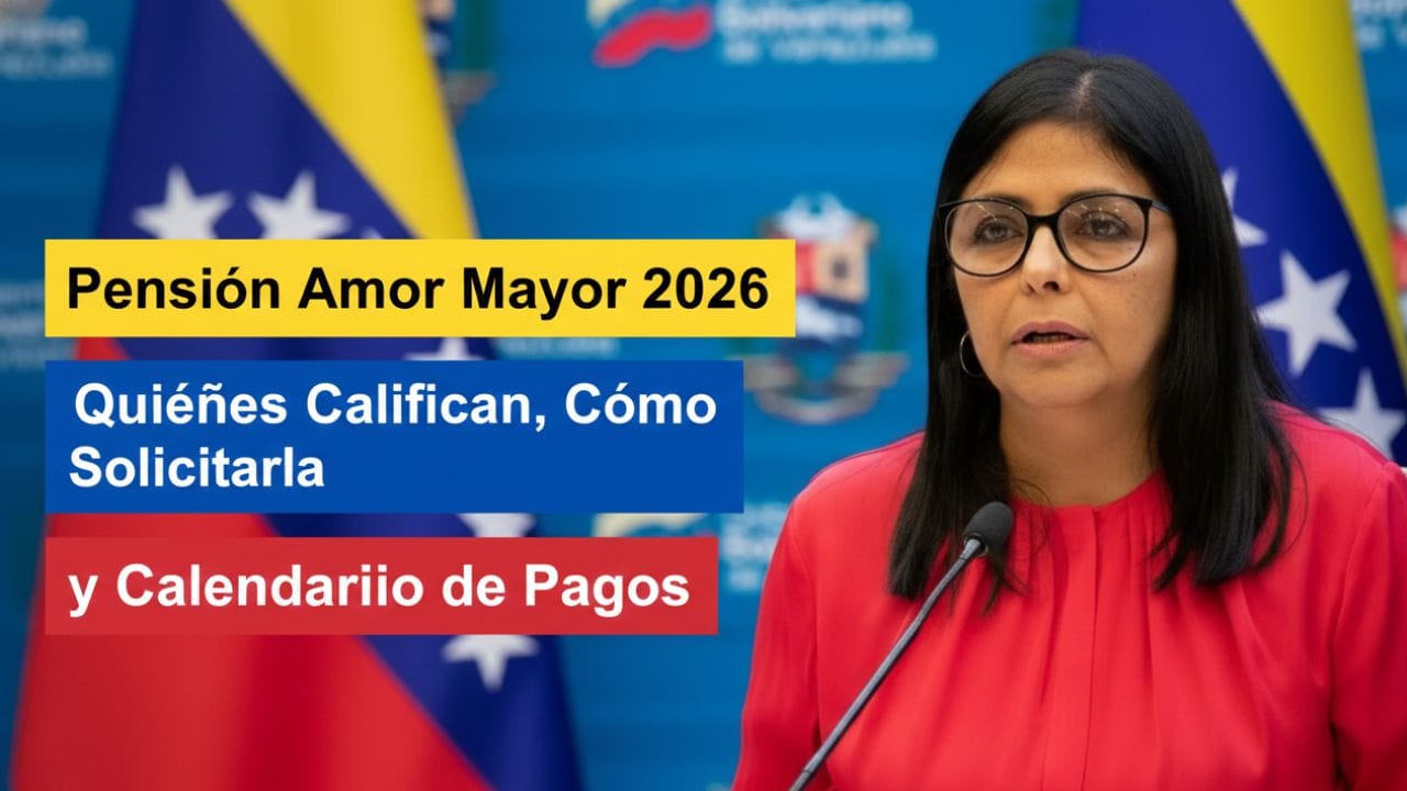 Pensión Amor Mayor 2026: Quiénes Califican, Cómo Solicitarla y Calendario de Pagos