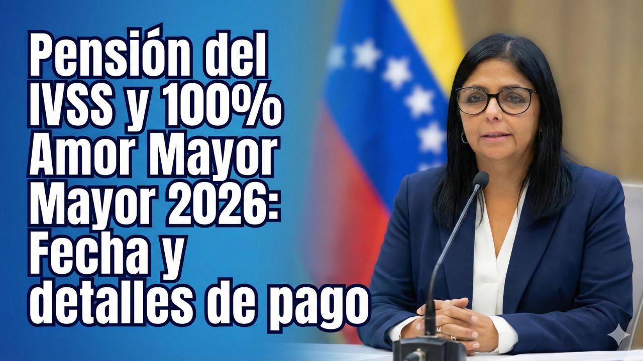 Pensión del IVSS y 100% Amor Mayor 2026: Fecha y Detalles de Pago