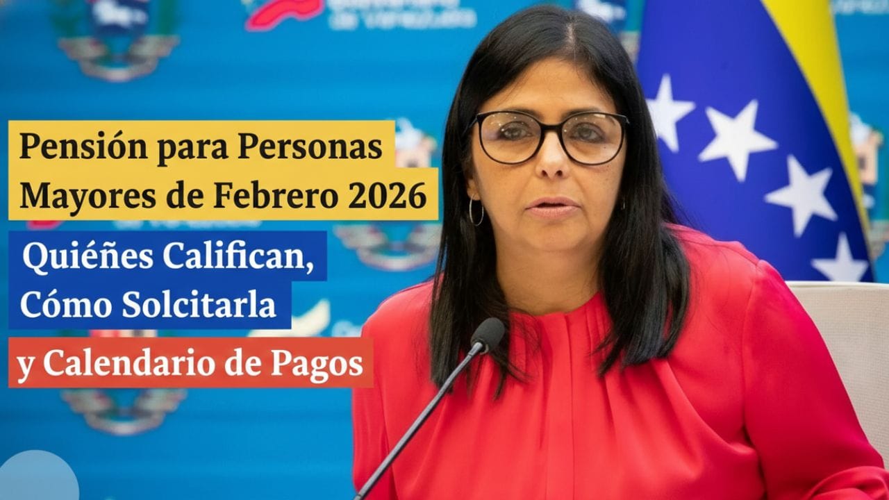 Pensión para Personas Mayores de Febrero 2026: Quiénes Califican, Cómo Solicitarla y Calendario de Pagos