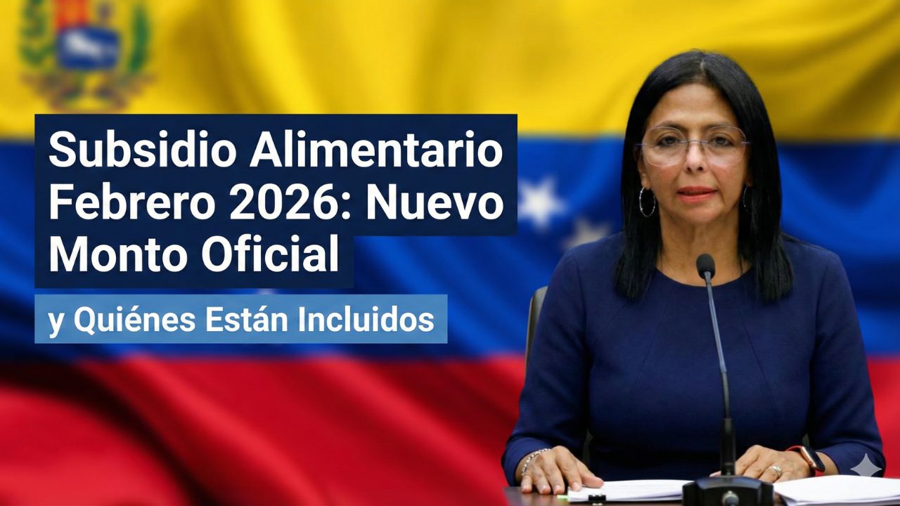 Subsidio Alimentario Febrero 2026: Nuevo Monto Oficial y Quiénes Están Incluidos