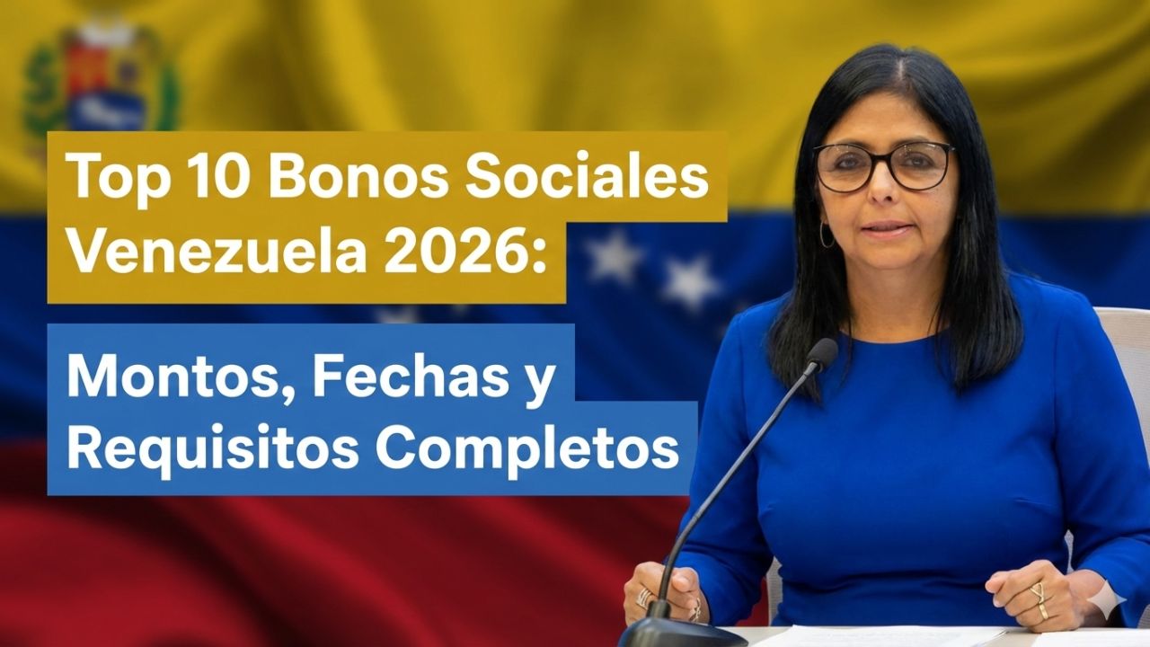 Top 10 Bonos Sociales Venezuela 2026: Montos, Fechas y Requisitos Completos