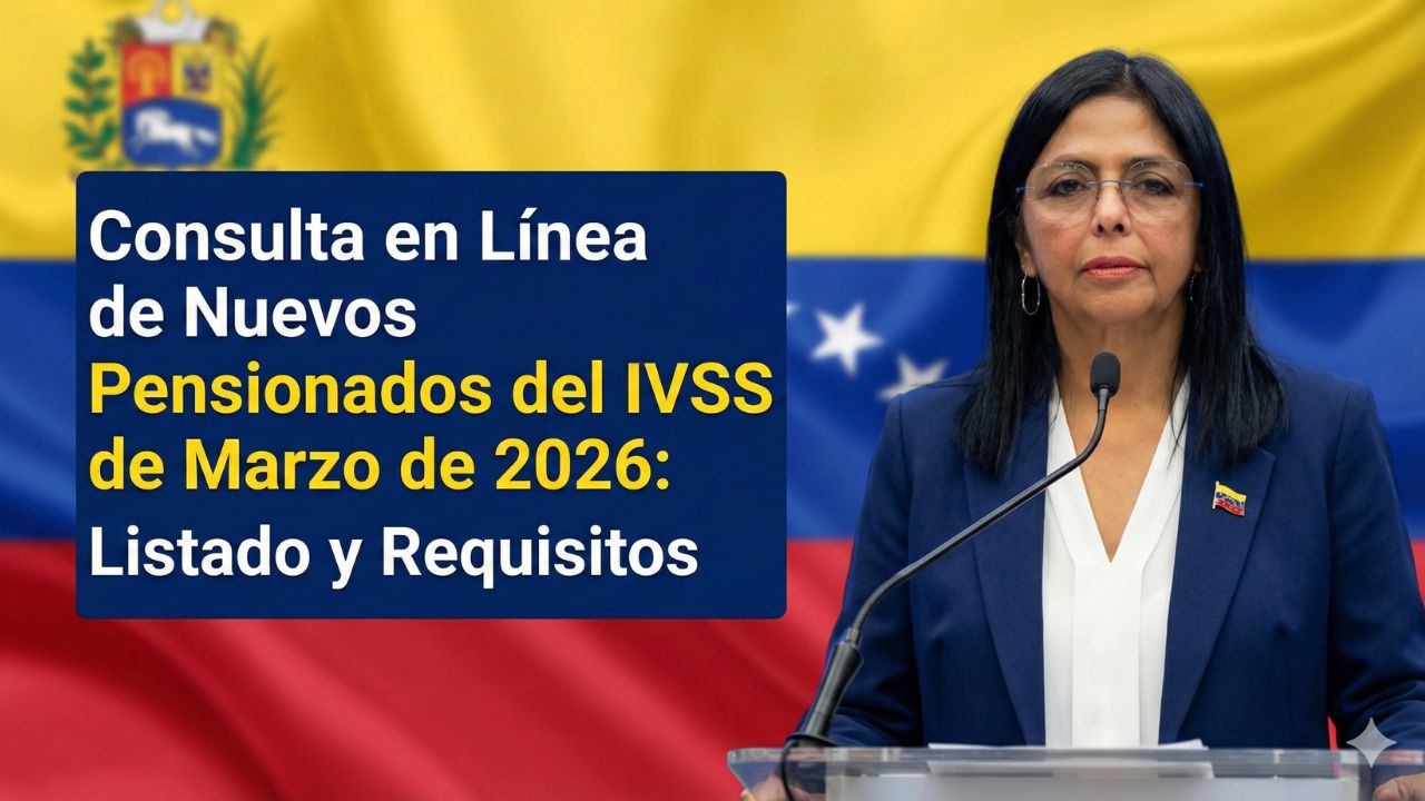 Consulta en Línea de Nuevos Pensionados del IVSS de Marzo de 2026: Listado y Requisitos