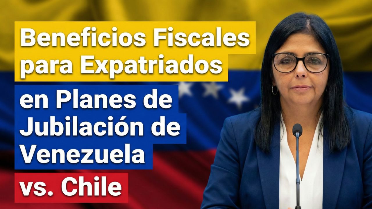 Beneficios Fiscales para Expatriados en Planes de Jubilación de Venezuela vs. Chile